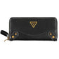 Black Polyurethane Women Wallet