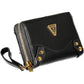 Black Polyurethane Women Wallet
