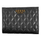 Black Polyurethane Women Wallet