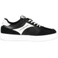 Black Leather Men Sneaker