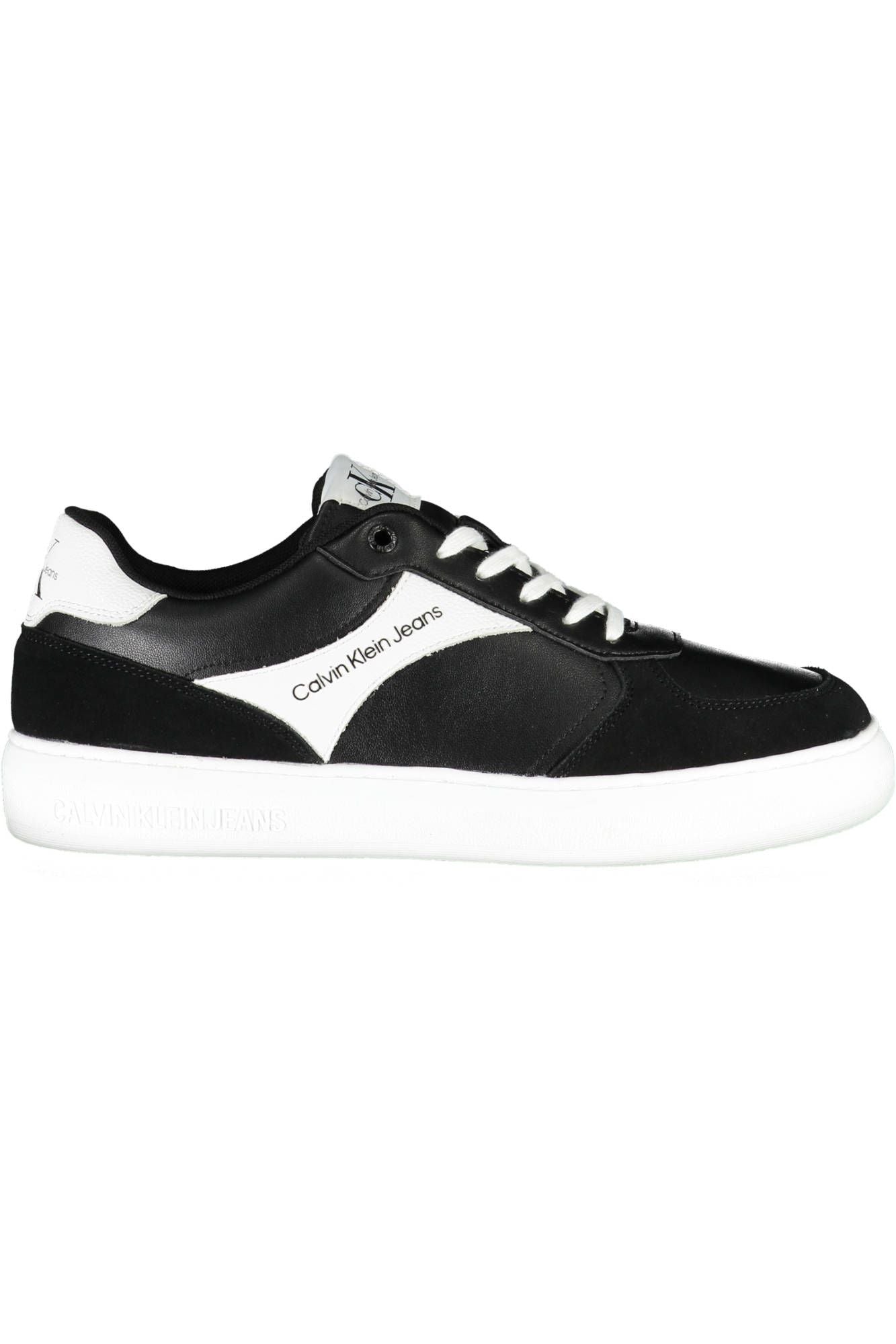 Black Leather Men Sneaker
