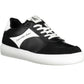 Black Leather Men Sneaker