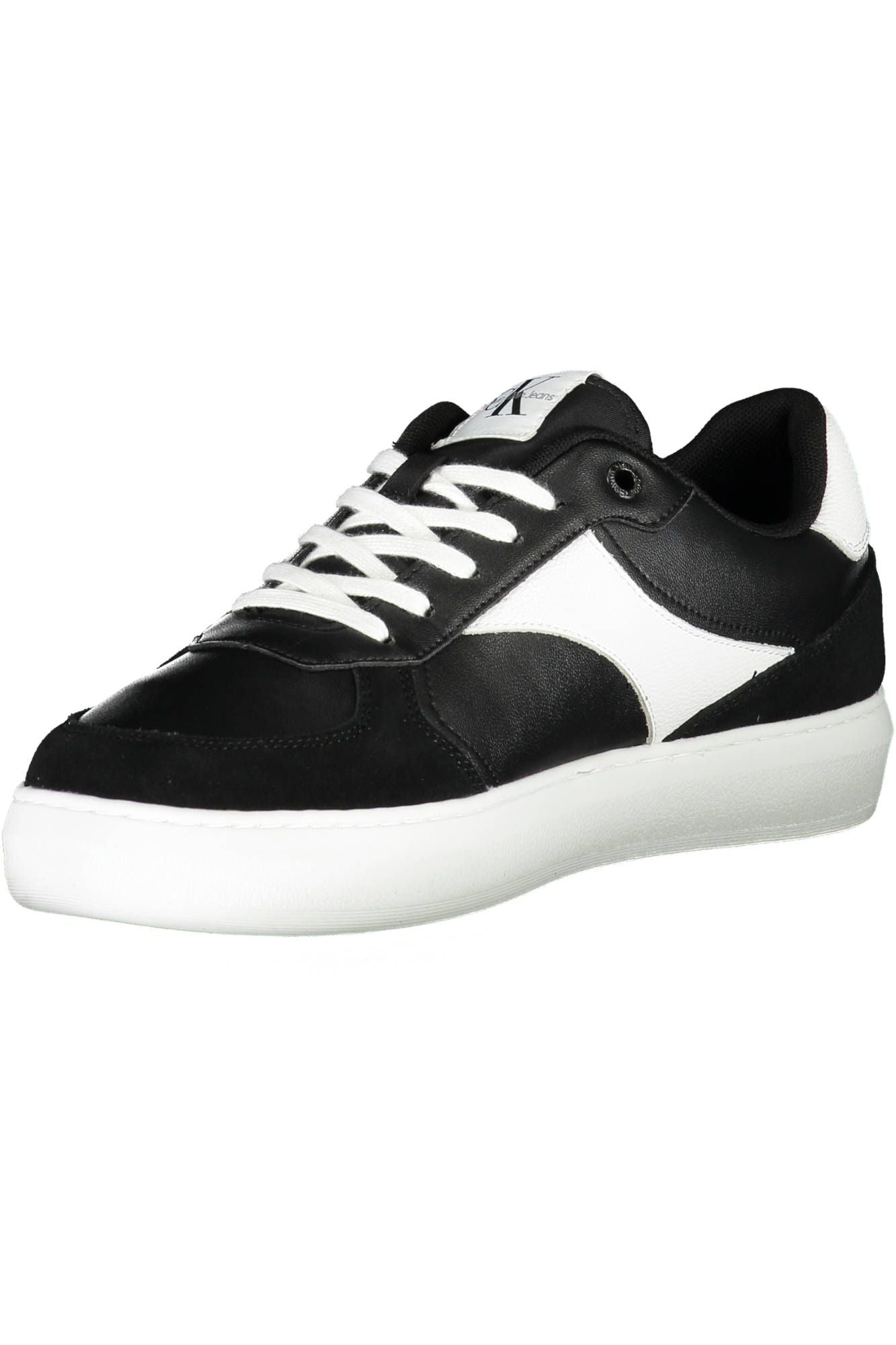 Black Leather Men Sneaker