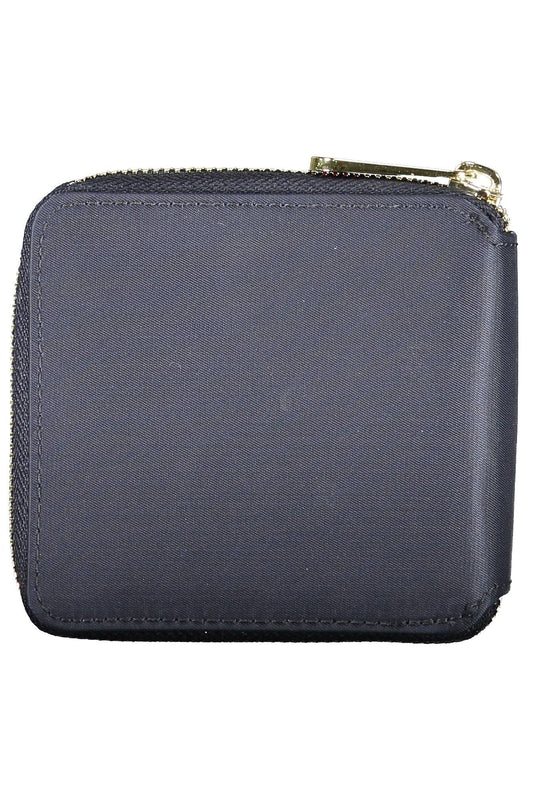 Blue Nylon Women Wallet