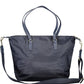 Blue Nylon Women Handbag