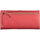 Red Polyurethane Women Wallet
