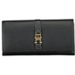 Black Polyurethane Women Wallet