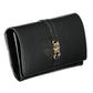 Black Polyurethane Women Wallet
