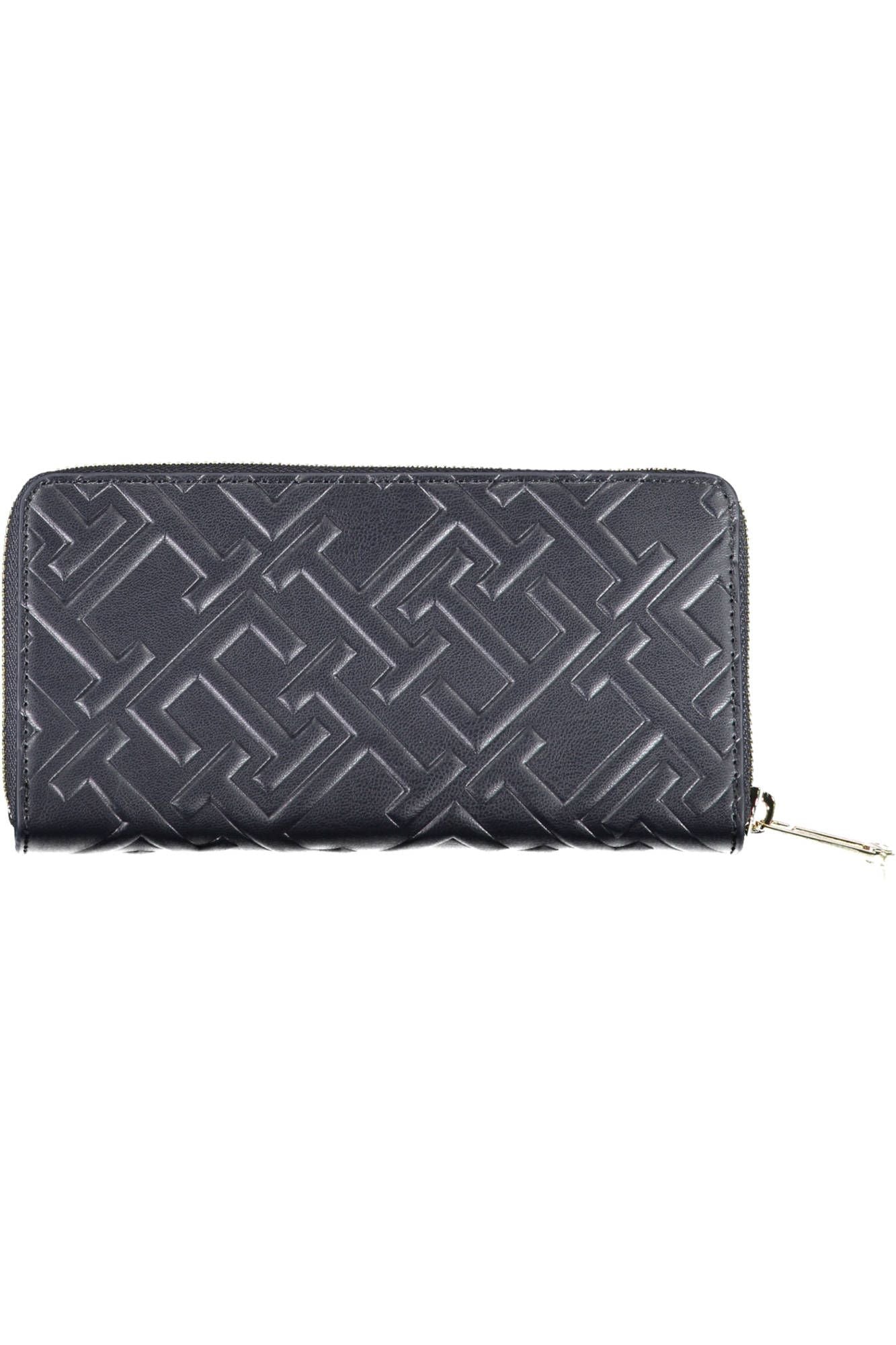 Blue Polyurethane Women Wallet
