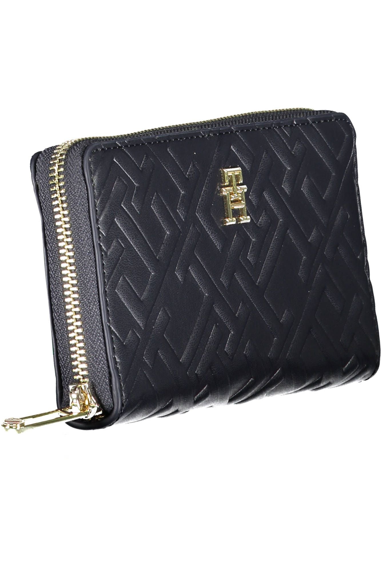 Blue Polyurethane Women Wallet