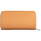 Brown Polyurethane Women Wallet