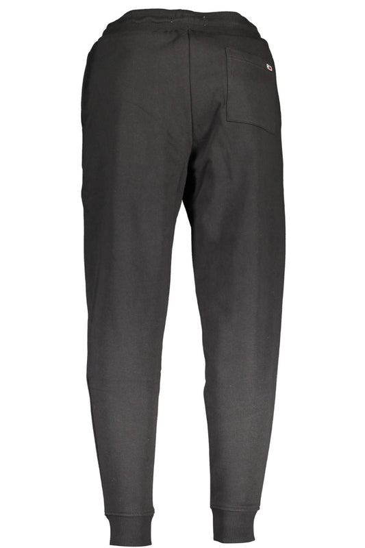 Black Cotton Men Pant