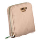 Pink Polyurethane Women Wallet