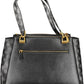 Black Polyurethane Women Handbag
