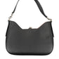 Black Polyurethane Women Handbag