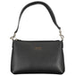 Black Polyurethane Women Handbag
