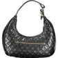 Black Polyethylene Women Handbag