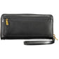 Black Polyurethane Women Wallet