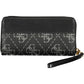 Black Polyurethane Women Wallet