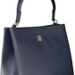 Blue Polyethylene Women Handbag