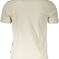 Beige Cotton Men T-Shirt
