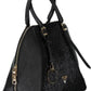 Black Leather Women Handbag