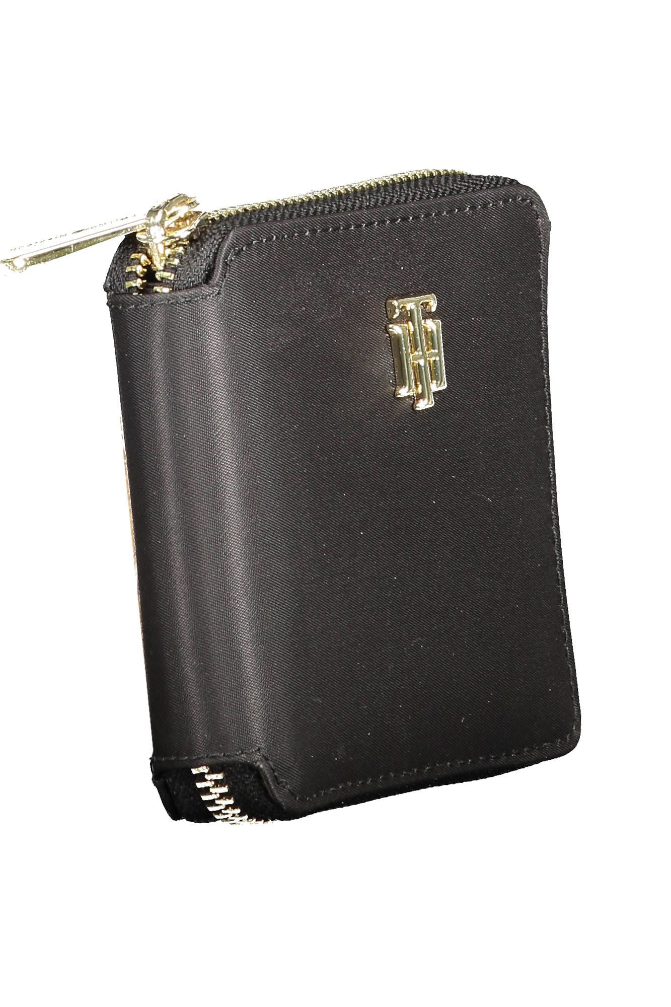 Black Nylon Women Wallet
