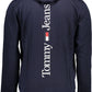 Blue Cotton Men Sweater