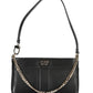 Black Polyurethane Women Handbag