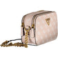 Pink Polyurethane Women Handbag
