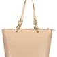 Pink Polyurethane Women Handbag