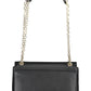 Black Polyester Women Handbag