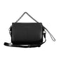 Black Polyurethane Women Handbag