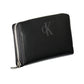 Black Polyurethane Women Wallet