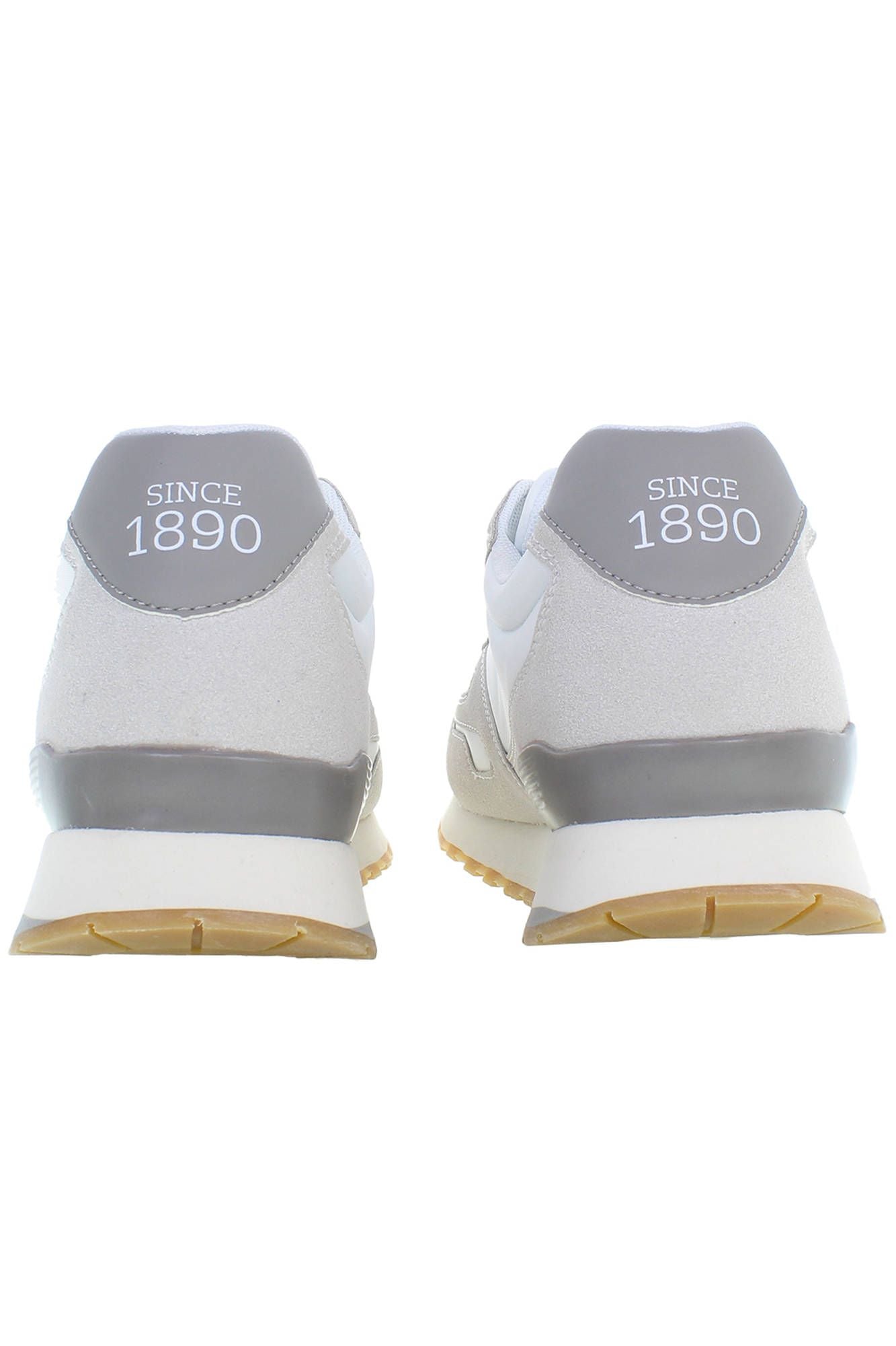 White Polyester Men Sneaker