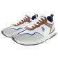 White Polyester Men Sneaker
