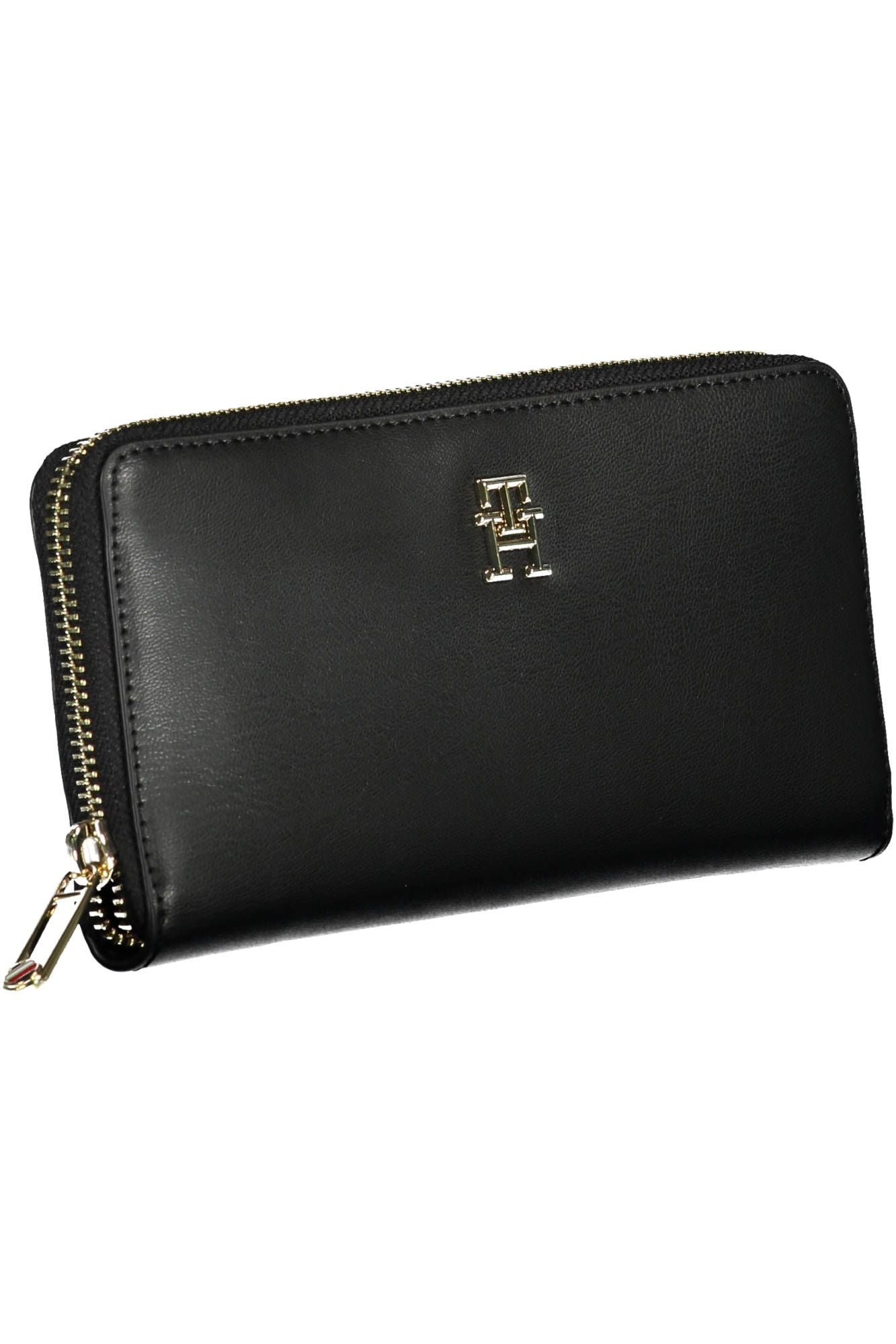 Black Polyurethane Women Wallet