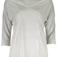 Gray Linen Women Sweater