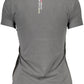 Gray Cotton Women T-Shirt
