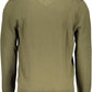Green Wool Men Sweater