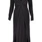 Black Viscose Women Dress