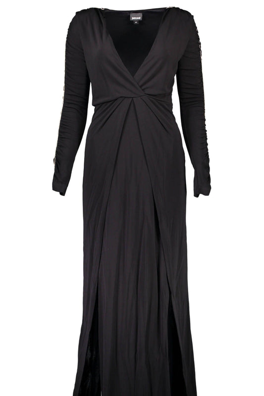 Black Viscose Women Dress