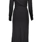 Black Viscose Women Dress