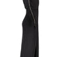 Black Viscose Women Dress