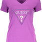 Purple Cotton Women T-Shirt
