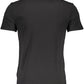Black Cotton Men T-Shirt