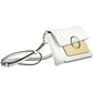 White Polyurethane Women Handbag