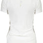 White Cotton Women T-Shirt