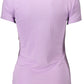 Purple Cotton Women T-Shirt