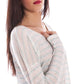 White Linen Women Top